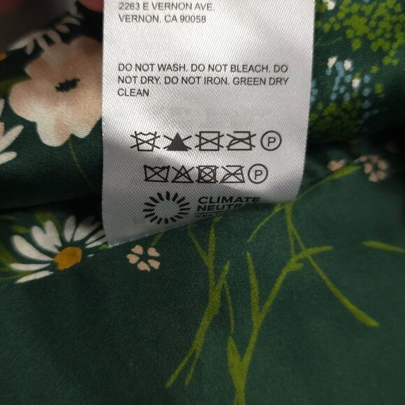 Reformation Carrie Silk Crop Top Sleeveless Smocked Bralette - Picture 7 of 8